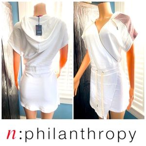 🆕New N:Philantropy Ghost white flash dress $168